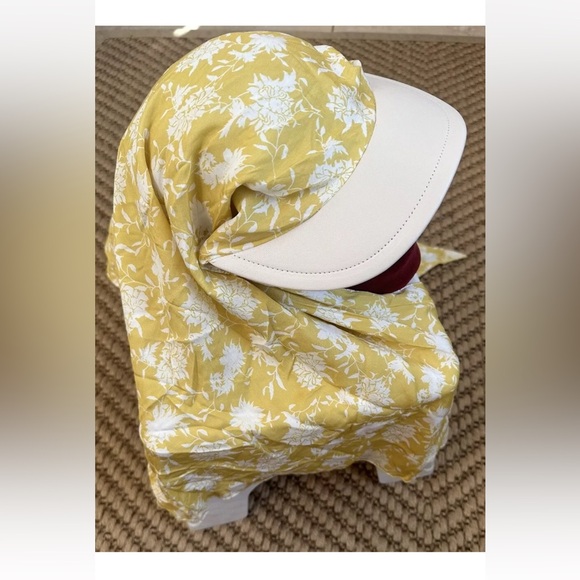 Rag & Bone Gia Floral Headscarf Wrap Cap New - Picture 1 of 5